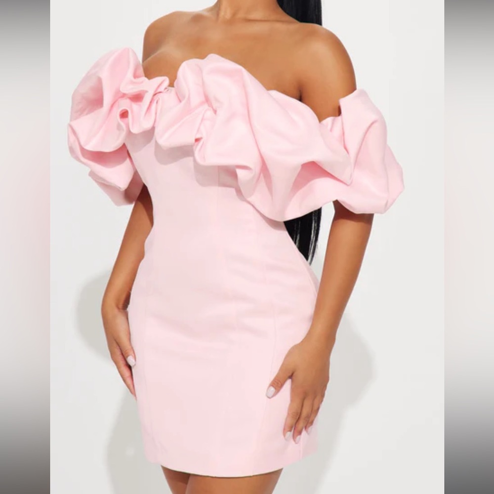 Pink Mini Party Dress